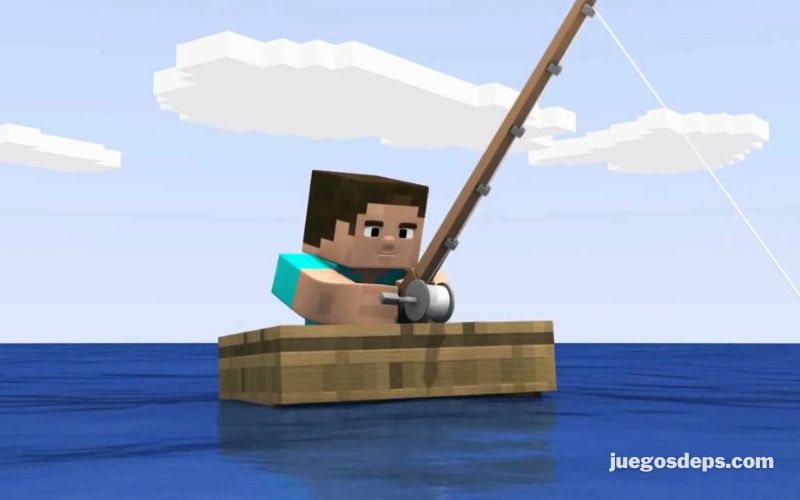 Pesca en Minecraft como un experto