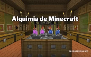 alquimia en Minecraft