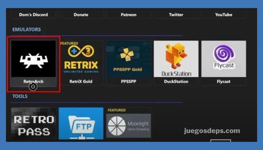 retroarch xbox one, retroarch xbox series s, retroarch para xbox one y retroarch xbox series x
